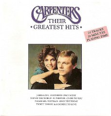 CD - The Carpenters - Their greatest hits
