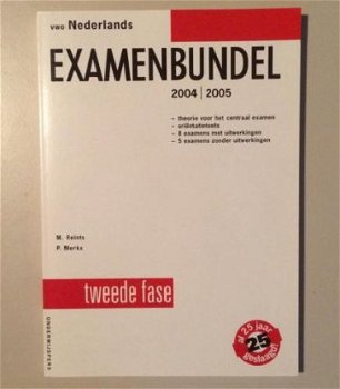 Examenbundel Vwo Nederlands 2004 - 2005 isbn: 9789006072471 - 1