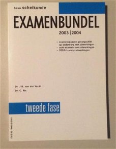 Examenbundel Havo Scheikunde 2003-2004 isbn: 9789006072044