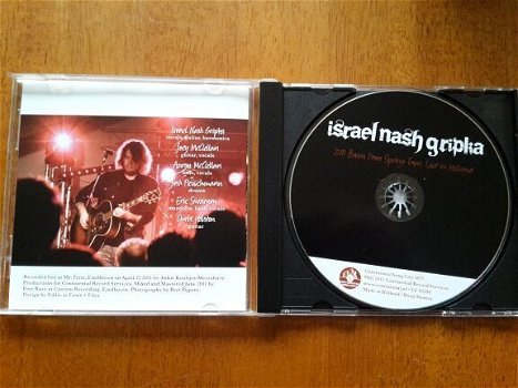 Israel Nash Gripka ‎– 2011 Barn Doors Spring Tour, Live In Holland Gesigneerd - 1