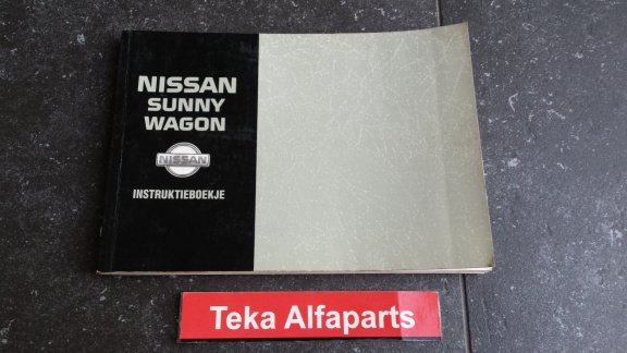 Nissan Sunny Wagon Instructieboekje / Owner's Manual / 1993 Used - 0