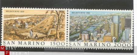 San Marino Melbourne 1984 YT 1095-6 postfris - 1