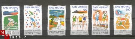 San Marino 1993 sport postfris YT 1316-21 - 1
