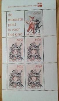 Blok kinderpostzegels 1982 - 1