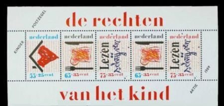 Blok kinderpostzegels 1989 - 1
