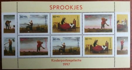 Blok kinderpostzegels 1997 - 1