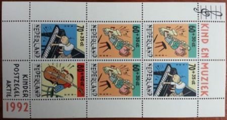Blok kinderpostzegels 1992 - 1