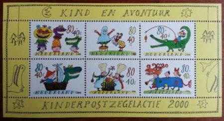 Blok kinderpostzegels 2000 - 1