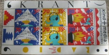 Blok kinderpostzegels 1993 - 1
