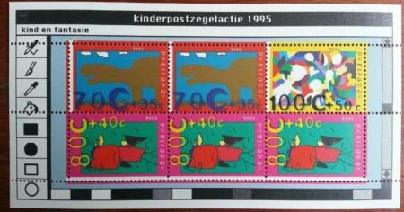 Blok kinderpostzegels 1995 - 1