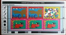 Blok kinderpostzegels 1995