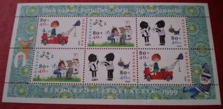 Blok kinderpostzegels 1999 - 1