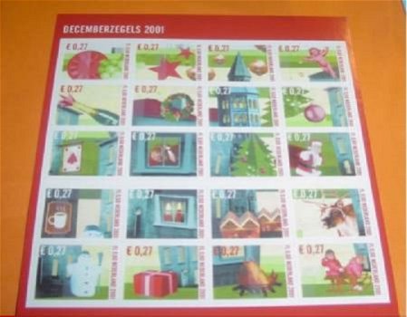 Kerstpostzegels 2001 - 1