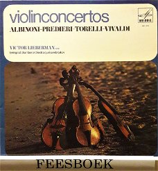 LP - Albinoni * Predieri * Torelli * Vivaldi - Violinconcertos, Victor Liebermann