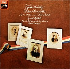 LP - Tschaikovsky pianoconcertos - Emil Gilels