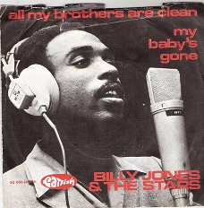 Billy Jones +Stars - All My Brothers Are Clean- SOUL Surinam/NL RARE