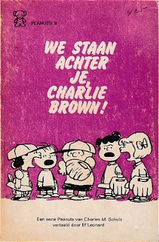 We staan achter je Charlie Brown Pocket Peanuts 9 ( zwarte beertjes )
