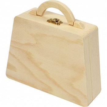 Houten schijf wand tekst bordje 25x10cm - 7