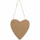 Wit houten hart met bordje 28x19cm - 3 - Thumbnail