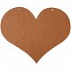 Kartonnen hart met jute touw 12,5cm - 5 - Thumbnail
