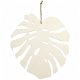 Houten Monstera blad met jute touw 35 cm 1 stuk - 1 - Thumbnail