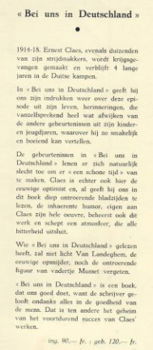 ERNEST CLAES**BEI UNS IN DEUTSCHLAND**WITTE TEXTUUR LINNEN** - 2