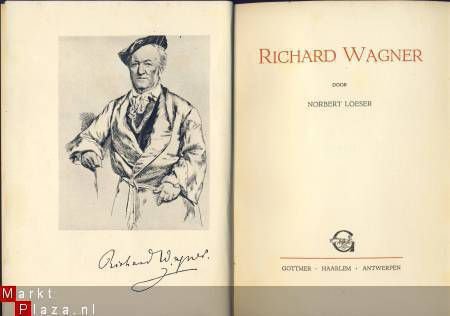 NORBERT LOESER**RICHARD WAGNER**GOTTMER *LINNEN BOEKBAND* - 2