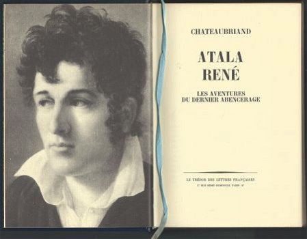 CHATEAUBRIAND**1.ATALA.2.RENE.*LES AVENTURES DU DERNIER ABEN - 2