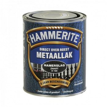 HAMMERITE Hamerslag zwart H160 250 ml - 1