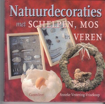 Natuurdecoraties met schelpen, mos en veren: A. Vestering - 1