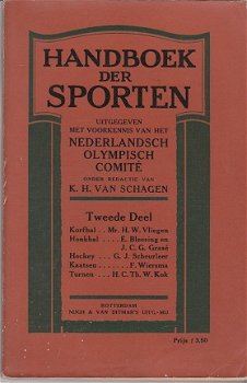Handboek der sporten door K.H. van Schagen (4 dln) - 2