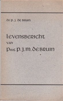 Levensbericht van prof P.J.M. de Bruin, ds P.J. de Bruin - 1