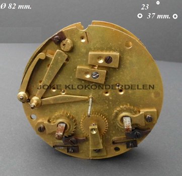 = Pendule uurwerk voor onderdelen = 36116 - 0