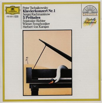 CD - Tschaikowsky Klavierkonzert nr.1 - 5 Preludes - 1