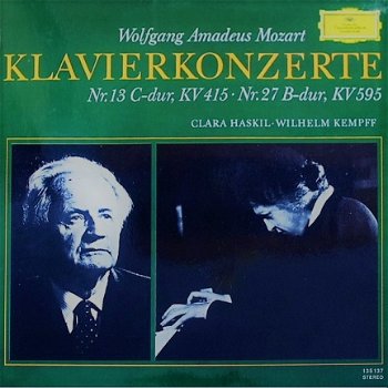LP - Mozart - Clara Haskil, piano - 0