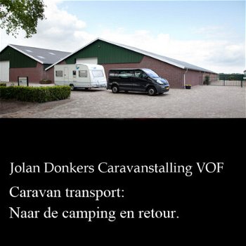 Nette caravanstalling, vouwwagenstalling en proffesioneel caravantransport - 2