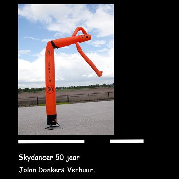 Te huur Skydancer 50 jaar Abraham of Sarah orannje, oranje - 2