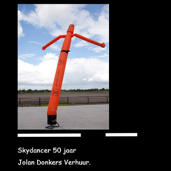 Te huur Skydancer 50 jaar Abraham of Sarah orannje, oranje - 5