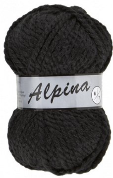 Breiwol Alpina 8  kleurnummer 001