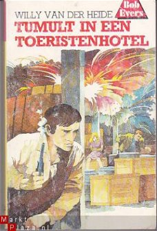 W. van der Heide - Bob Evers-tumult in een toeristenhotel