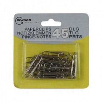 Paperclips pak 45 stuks - 1