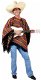 Mexicaanse poncho Diegeo one size - 1 - Thumbnail