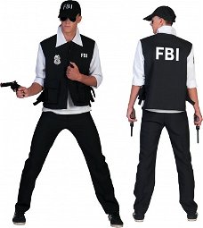 FBI Agent man maat 48-50 52-54 56-58