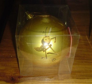 Kerstbal Bee movie(mcdonalds)goudkleurig) - 1