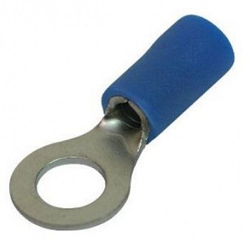 Ringkabelschoen Blauw Ø-6,3 Mm-50 Stuks - 1