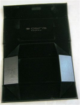 op-/uitvouwbare brillenkoker,NIEUW, zwart,16.5 x 14 x 7 cm - 1