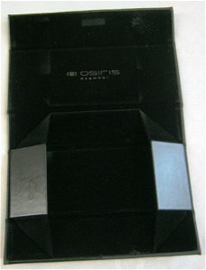 op-/uitvouwbare brillenkoker,NIEUW, zwart,16.5 x 14 x 7 cm