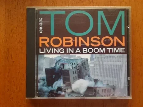 Tom Robinson ‎– Living In A Boom Time Gesigneerd - 0