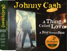Johnny Cash ‎– A Thing Called Love / A Boy Named Sue  2 Track CDSingle