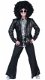 Disco glitter Colbert jacket black maat 48-50 52-54 56-58 - 1 - Thumbnail